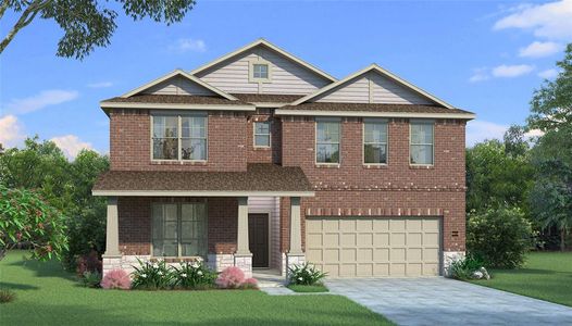 New construction Single-Family house 2025 Hickory Lane, Aubrey, TX 76227 Hawthorn II T- photo 19 19