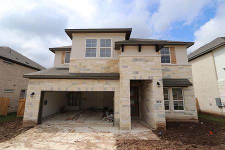 New construction Single-Family house 212 Cactus Tower Path, Georgetown, TX 78628 Garner- photo 0