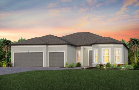 New construction Single-Family house 11437 Waterway Drive, Parrish, FL 34219 Stellar- photo 0