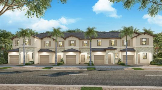 New construction Townhouse house 23043 Sw 130 Ave, Miami, FL 33032 - photo 0