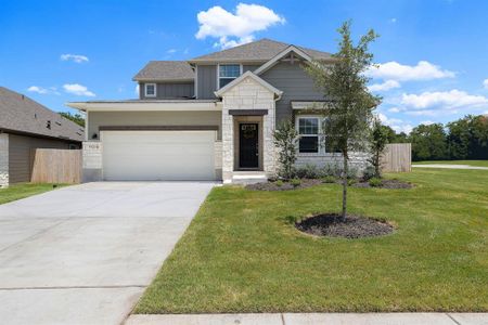 New construction Single-Family house 109 Stellers Swoop Dr, Cedar Creek, TX 78612 The Pearl (452)- photo 0 0