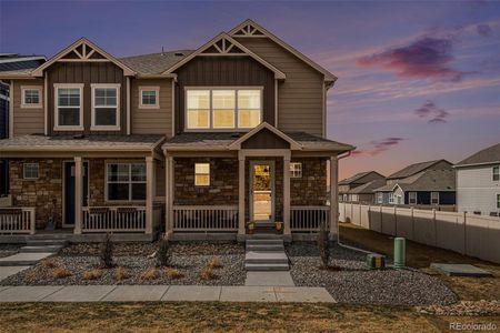 New construction Townhouse house 7028 Kali Court, Frederick, CO 80530 - photo 0