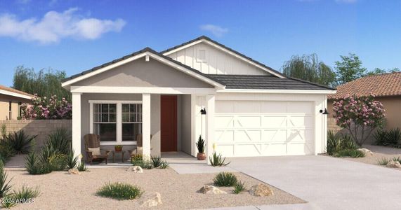 New construction Single-Family house 3724 S 234Th Lane, Buckeye, AZ 85326 Godavari- photo 0 0