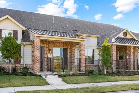 New construction Townhouse house 605 Casey Way, Wylie, TX 75098 Prague - photo 1 1