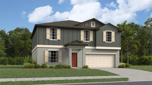 New construction Single-Family house 4024 Capri Coast Drive, Plant City, FL 33565 Providence- photo 0