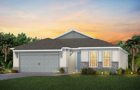 New construction Single-Family house Prosperity, 12790 Southwest Cattleya Lane, Port St. Lucie, FL 34987 - photo