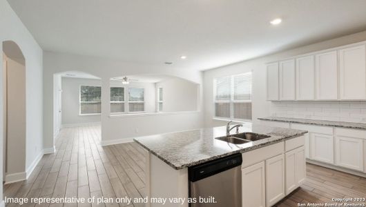 New construction Single-Family house 14052 Brazos Cove Drive, San Antonio, TX 78253 The Clydesdale- photo 5 5