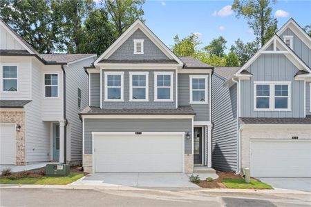 New construction Single-Family house 698 Smokey Quartz Way, Kennesaw, GA 30144 The Marion B- photo 0