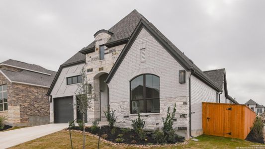 New construction Single-Family house 675 Vireos Street, New Braunfels, TX 78132 Design 2251W- photo