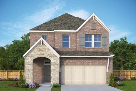 New construction Single-Family house The Jester, 2501 Garrison Drive, Lewisville, TX 75056 - photo