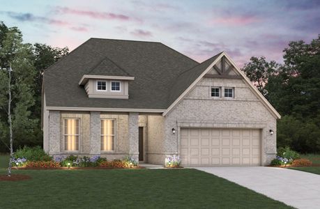 New construction Single-Family house Parker, 107 Heritage Hill Drive, Forney, TX 75126 - photo