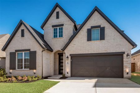 New construction Single-Family house 7413 Woodwheel Drive, Fort Worth, TX 76123 Anson- photo 1 1