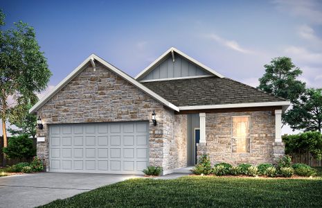 New construction Single-Family house Barrett, 108 Spiderwort Road, San Marcos, TX 78666 - photo