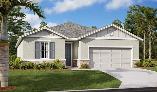 New construction Single-Family house 5237 Bee Balm Street, Lake Hamilton, FL 33851 Slate- photo 0 0