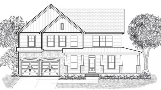 New construction Single-Family house 3177 Ancoats Street, Douglasville, GA 30135 GEORGETOWN- photo 2 2