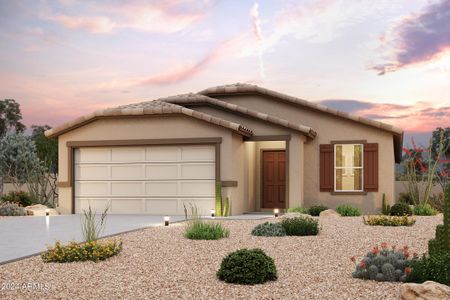 New construction Single-Family house 4005 N Montgomery Road, Eloy, AZ 85131 PALMERO- photo 0