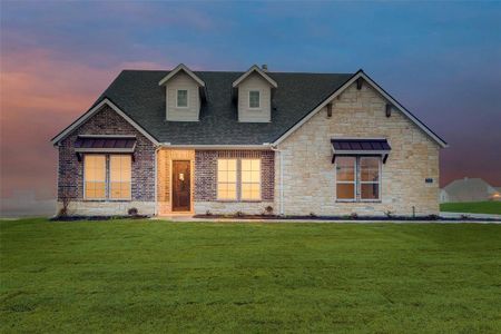 New construction Single-Family house 1165 Pioneer Road, Rhome, TX 76078 Aster- photo 0