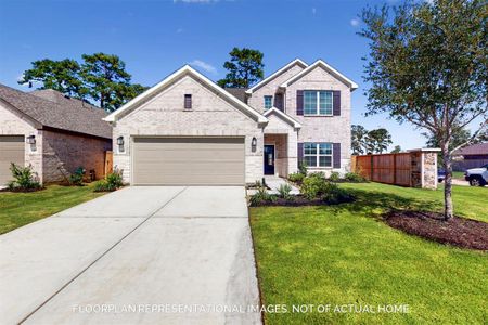 New construction Single-Family house 234 Augustine Way, Magnolia, TX 77354 - photo 0