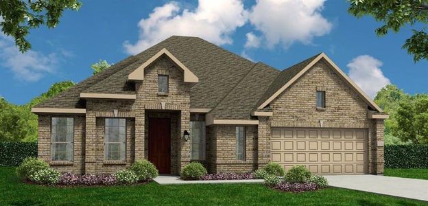New construction Single-Family house 10903 Amador Peak Drive, Iowa Colony, TX 77583 The Buckingham- photo 0 0
