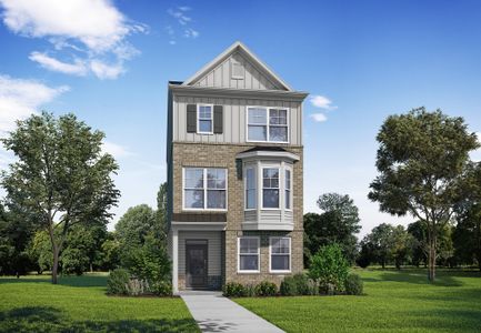 New construction Townhouse house Hawthorne, 2824 Peachtree Industrial Boulevard, Duluth, GA 30097 - photo