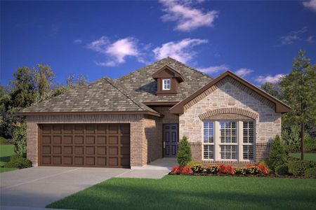New construction Single-Family house 5242 Crystal Lake Avenue, Krum, TX 76249 HOBBS- photo 0 0
