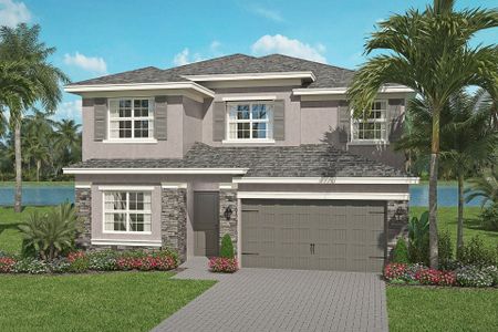 New construction Single-Family house 32212 Mahogany Valley Drive, Wesley Chapel, FL 33543 - photo 1 1