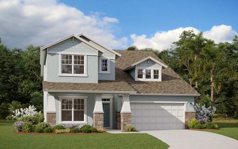 New construction Single-Family house 76 Holly Ridge Way, Saint Augustine, FL 32092 Rosewood- photo 0