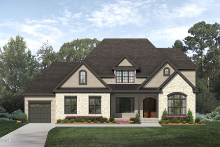 New construction Single-Family house 122 W Beech Slope Court, Chapel Hill, NC 27517 - photo 3 3