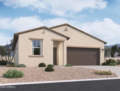 New construction Single-Family house 47817 W Moeller Road, Maricopa, AZ 85139 Jasmine Homeplan- photo 0 0