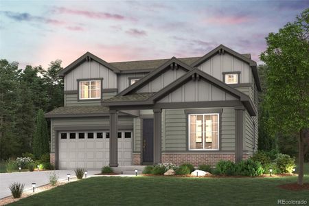 New construction Single-Family house 4297 Canyata Drive, Elizabeth, CO 80107 Vail- photo 0