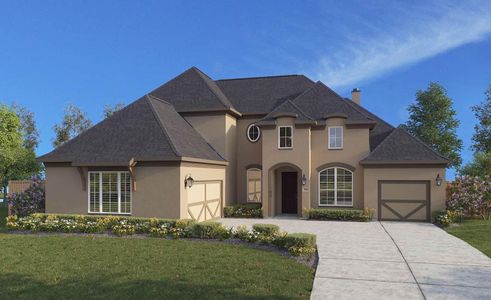 New construction Single-Family house Signature Series - Longspur, 5903 Verandas Way, San Antonio, TX 78257 - photo
