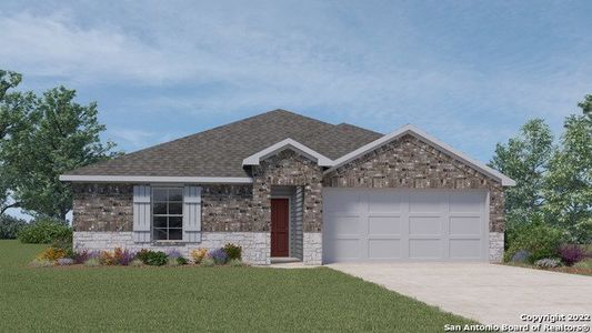 New construction Single-Family house 556 Chaco Loop, Seguin, TX 78155 - photo 0