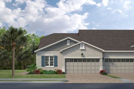 New construction Multi-Family house 7735 Cache Creek Lane, Melbourne, FL 32940 Monterey II- photo 0