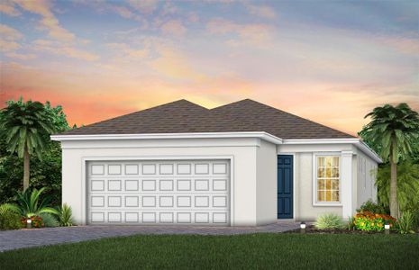 New construction Single-Family house 2775 Purple Meadow Court, Minneola, FL 34715 Contour- photo 0