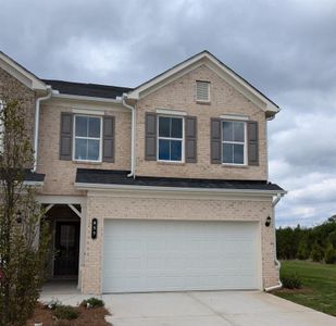 New construction Townhouse house 833 Pensive Run, Dacula, GA 30019 Dylan End Unit- photo 0 0