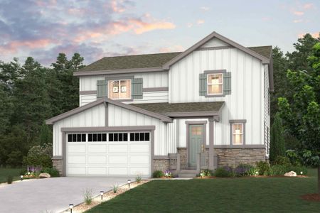 New construction Single-Family house 3422 N Highlands Creek Parkway, Aurora, CO 80019 - photo 0