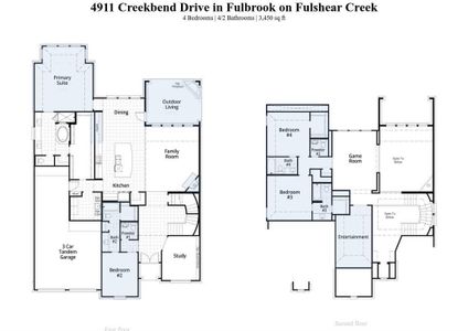 New construction Single-Family house 4911 Creekbend Drive, Fulshear, TX 77441 220 Plan- photo 23 23