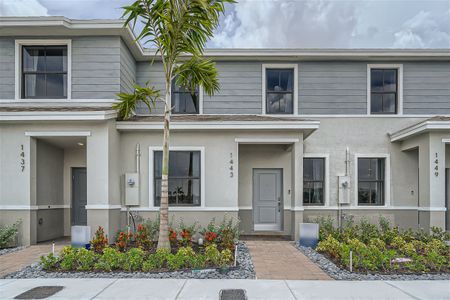 New construction Townhouse house Wittkop, 1431 Northeast 5th Avenue, Florida City, FL 33034 - photo