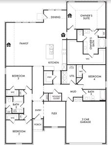 New construction Single-Family house 420 Basalt Drive, Azle, TX 76020 Hampton II- photo