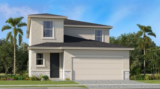 New construction Single-Family house 2211 Marigold Trail Nw, Palm Bay, FL 32907 Columbia- photo 0