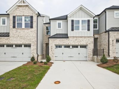 New construction Townhouse house 576 Pennsy Alley, Mableton, GA 30126 Bakersfield- photo 0