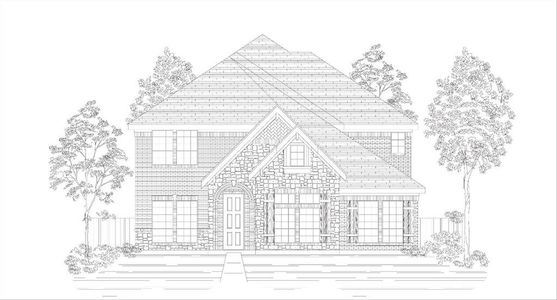 New construction Single-Family house 12717 Cedar Ridge Trail, Rowlett, TX 75089 Oxford R (w/Media)- photo 0