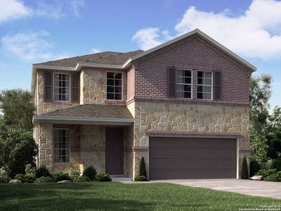 New construction Single-Family house 14722 Rainwater Trail, San Antonio, TX 78253 Medina (3011)- photo 0