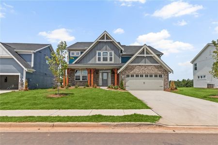 New construction Single-Family house 598 Crystal Lake Parkway, Hoschton, GA 30548 Blair- photo 2 2