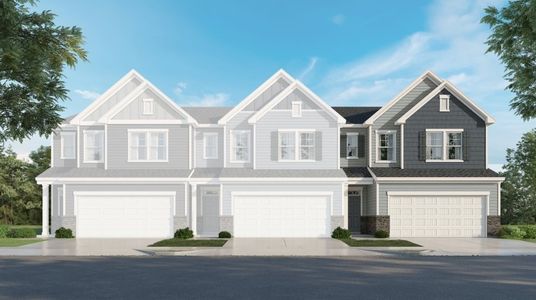 New construction Townhouse house 6401 Apex Barbecue Road, Apex, NC 27502 - photo 4 4