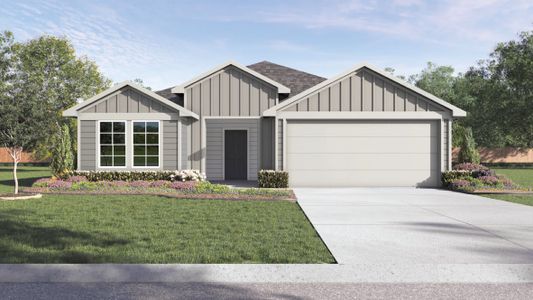 New construction Single-Family house The Denton, 1105 Indian Canyon, Seguin, TX 78155 - photo