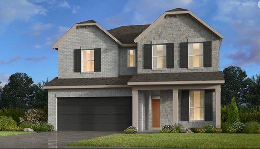 New construction Single-Family house 112 Pipe Cactus Pass, Georgetown, TX 78633 Primrose- photo 0 0