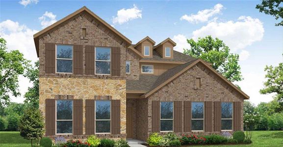 New construction Single-Family house 3054 Arbor Grove, Midlothian, TX 76065 Brewer- photo 0