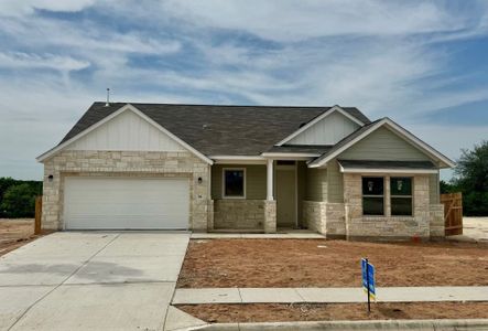 New construction Single-Family house 280 Treadwell Lane, Kyle, TX 78640 Clover- photo 3 3