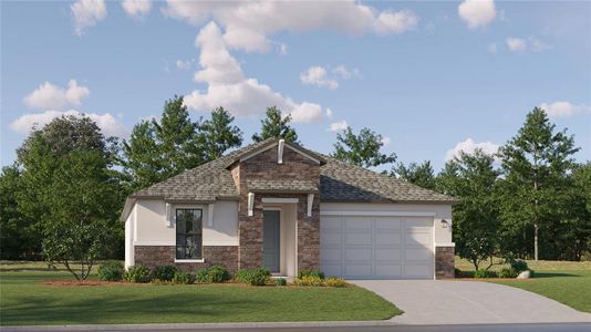 New construction Single-Family house 18288 Pearl View Place, Lutz, FL 33548 Brindley- photo 0